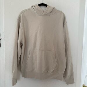 Old Navy Men's Beige Hoodie Size Large
